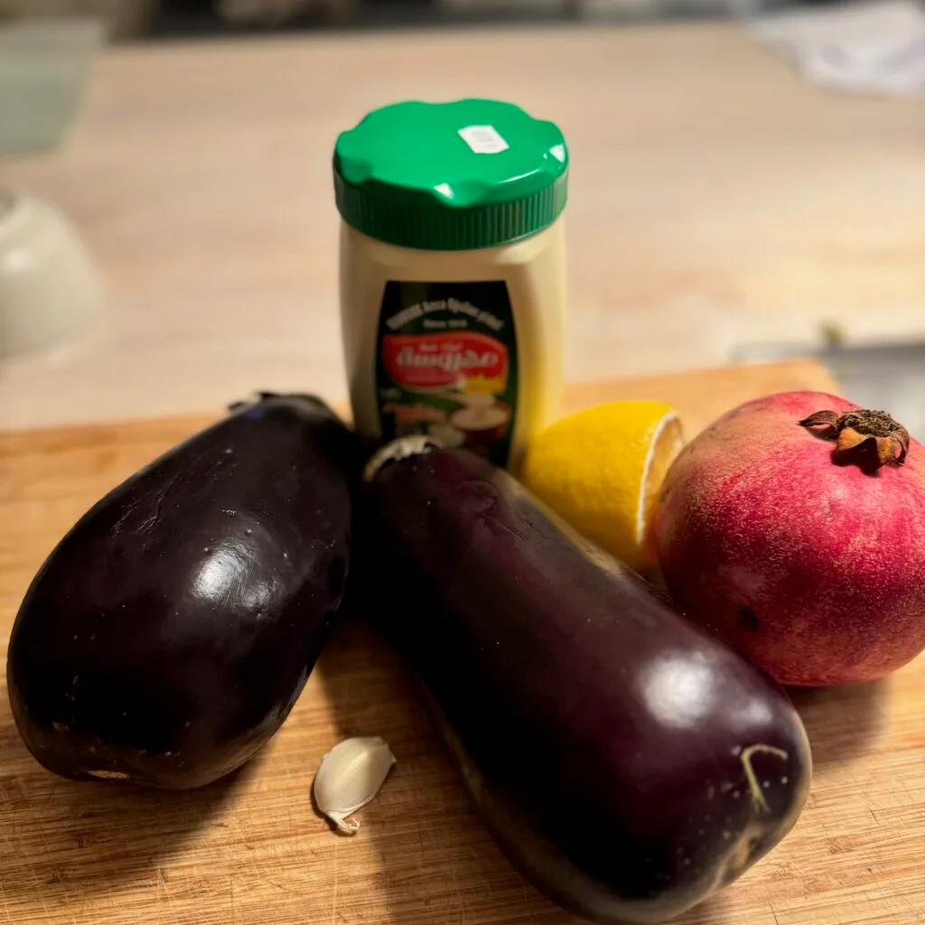 Ingredienser Baba Ganoush / Moutabal