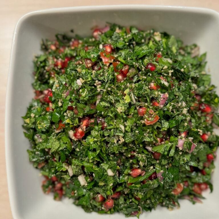 Tabbouleh med granateple - Meze / mezze